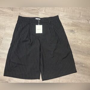 NWT Jaded London Black Pinstripe Goliath Shorts